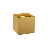 LUCIDE XIO - Lámpara de pared - LED Regul. - G9-1x4W 2700K - Ángulo de haz ajustable - Oro mate/Latón