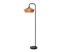 Lucide YUNKAI - Lámpara de suelo - Ø 40 cm - 1xE27 - Natural Natural