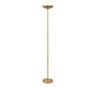 LUCIDE ZENITH - Lámpara de suelo - Ø 25,4 cm - LED Regul. - 1x20W 3000K - Oro mate/Latón