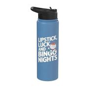 Luck Luck And Bingo Nights - Bingo Stainless Steel Insulated Water Bottle