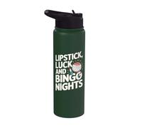 Luck Luck And Bingo Nights - Bingo Stainless Steel Insulated Water Bottle