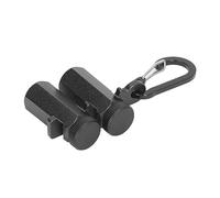 LUCKDANO Calibres de Escalera para Enmarcar, Juego de Plantillas de Diseño de Aleación de Aluminio con Soporte para Viga de Larguero de Escalera, Paquete de 2 (BLACK)