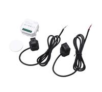 LUCKDANO Medidor de Energía Canal WiFi Energía AC Pinza Amperimétrica Monofásica para Electrodomésticos Seguimiento del Consumo en Tiempo Real (BLACK)