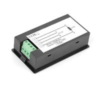 LUCKDANO Voltaje del Voltímetro Digital PEACEFAIR PZEM-031 Medidor de Potencia Digital LCD 6.5-100V Energía de Corriente de Voltaje con Retroiluminación y Función de Memoria