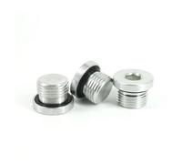 LUFAA Tapa de Extremo de Cabeza Hueca Hexagonal Macho BSP M5 M6 M8 M10 M12 M14 M16 M18 M20 M22 M24 M26 M27 M30 1/8"; 1/4";3/8"; 1/2";Conexión de tubería de Enchufe de 3/4 "1 Pieza (Size : BSP1l8)