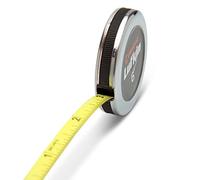 Lufkin W606PD Cinta Métrica Executive Diameter de Bolsillo, 6' x 1/4" para Medir Diámetros en Pulgadas, con Carcasa Cromada