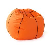 Lumaland: Asiento de baloncesto de lujo – Cojín de alta calidad de la línea Comfort – Grande. Cojín para niños, sillón tipo puff, grande/pequeño, deportivo