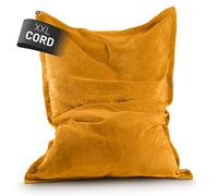 Lumaland Cord Saco XXL 380L Cojín de asiento gigante Beanbag con relleno de c...