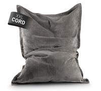 Lumaland Cord Saco XXL 380L Cojín de asiento gigante Beanbag con relleno de c...