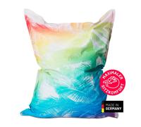 LUMALAND Saco XXL Tropical, Sillón Salón y Cojín de Asiento Robusto Exterior