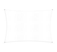 Lumaland Toldo Rectangular | 2 x 3 Metros | Protección Solar Resistente a la Intemperie, Incluye Cuerdas de fijación, para terraza, jardín y balcón, dispensador de Sombra de HDPE con protección UV