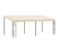 Lumanois Cenador con Montaje en la Pared Crema 6x3x2,5 m,Casa y jardín,Jardín,Artículos de Exterior,Estructuras de Exteriores,Carpas y cenadores,47.5kg-47999