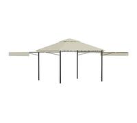 Lumanois Cenador con tejado Doble Extensible Crema 3x3x2,75m 180g/m²,Casa y jardín,Jardín,Artículos de Exterior,Estructuras de Exteriores,Carpas y cenadores,35.7kg-48003