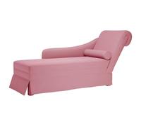 Lumanois Chaise Longue Respaldo reposabrazos Derecho Terciopelo Rosa,Mobiliario,Sillas,Divanes,16.3kg-4009785