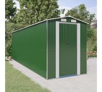 Lumanois Cobertizo de jardín Acero galvanizado Verde 192x606x223 cm,Casa y jardín,Estructuras de Exteriores,Cobertizos,137.52kg-3147432