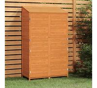 Lumanois Cobertizo de jardín Madera Maciza Abeto marrón 102x52x174,5cm,Casa y jardín,Jardín,Artículos de Exterior,Estructuras de Exteriores,Cobertizos,28.15kg-152193