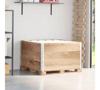 Lumanois Collares de palets 3 Unidades Madera Maciza de Pino 100x100 cm,Economía e Industria,Manipulación de Materiales,Plataformas de Carga y palés,27.37kg-3295374