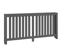 Lumanois Cubierta de radiador Madera Maciza de Pino Gris 169x19x84 cm,Casa y jardín,Accesorios para electrodomésticos,Accesorios para radiadores de calefacción,11.44kg-822583