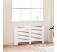 Lumanois Cubierta para radiador MDF Blanco 152x19x81,5 cm, Casa y jardín Accesorios para electrodomésticos Accesorios para radiadores de calefacción, Blanco, 12.95kg