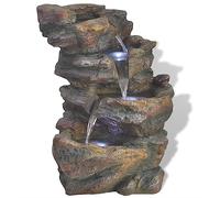 Lumanois Fuente de Agua para Interior con luz LED poliresina,Casa y jardín,Decoración,Fuentes y estanques,Fuentes y cascadas,5.4kg-242353
