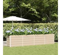Lumanois Jardinera Marfil 480 x 50 x 45 cm Acero Galvanizado,Casa y jardín,Jardín,Jardinería,Maceteros y jardineras,26.1kg-42018105