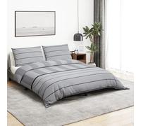 Lumanois Juego de Funda nórdica algodón Gris 135x200 cm,Casa y jardín,Ropa de casa,Ropa de Cama,Fundas de nórdico,0.6kg-136439