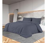 Lumanois Juego de Funda nórdica algodón Gris Antracita 135x200 cm,Casa y jardín,Ropa de casa,Ropa de Cama,Fundas de nórdico,0.62kg-136085