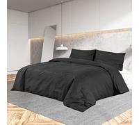 Lumanois Juego de Funda nórdica algodón Negro 140x200 cm,Casa y jardín,Ropa de casa,Ropa de Cama,Fundas de nórdico,0.62kg-136110