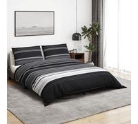 Lumanois Juego de Funda nórdica algodón Negro y Blanco 260x220 cm,Casa y jardín,Ropa de casa,Ropa de Cama,Fundas de nórdico,0.73kg-136506