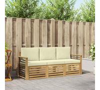Lumanois Juegos de sofás Madera de Acacia Sólida, Conjuntos de Muebles, 41.2 kg-3391325
