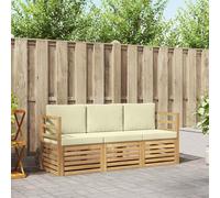 Lumanois Juegos de sofás Madera de Acacia Sólida, Conjuntos de Muebles, 41 kg-3391295