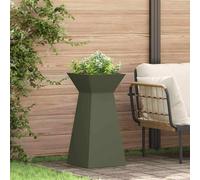 Lumanois Maceta Pilar 2 pcs Oliva 35 x 35 x 73 cm,Casa y jardín,Jardín,Jardinería,Maceteros y jardineras,11.95kg-873845