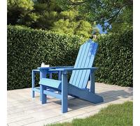 Lumanois Silla de jardín Adirondack HDPE Azul Agua,Mobiliario,Asientos de Exterior,Sillas de jardín,16.16kg-318640