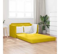 Lumanois Sofá Cama 110cm Amarillo Girasol Terciopelo,Mobiliario,Sofás,20.6kg-4106707