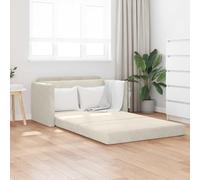 Lumanois Sofá Cama 110cm Crema Terciopelo,Mobiliario,Sofás,20.6kg-4106708