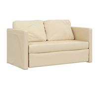 Lumanois Sofá Cama de Suelo 2 en 1 Tela Crema 112x174x55 cm,Mobiliario,Sofás,16.85kg-353970