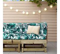 Lumanois Sofá de Esquina de jardín Madera Maciza impregnada,Mobiliario,Asientos de Exterior,Sofás modulares de Exterior,8.5kg-825372