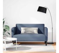 Lumanois Sofá Loveseat Azul 109 cm Tejido de Pana,Mobiliario,Sofás,20.1kg-4100525