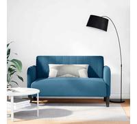 Lumanois Sofá Loveseat Terciopelo Azul 109 cm,Mobiliario,Sofás,19.2kg-4100586