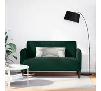 Lumanois Sofá Loveseat Verde Oscuro 109 cm Terciopelo,Mobiliario,Sofás,19.2kg-4100589