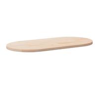 Lumanois Tablero de Mesa Ovalado de Madera Maciza de Pino 100x50x2,5 cm,Mobiliario,Accesorios para mesas,Tableros para mesas,6.51kg-824360