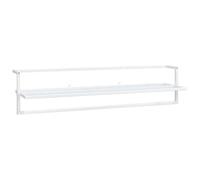 Lumanois Toallero de Hierro Blanco 95x25x22 cm, Casa y jardín Accesorios para el baño Toalleros, Blanco, 2.19kg