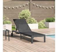 Lumanois Tumbona 1-Persona Negro 206 x 62.5 x 74 cm ratán sintético,Mobiliario,Asientos de Exterior,Tumbonas,13.85kg-42004129