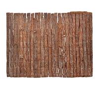 Lumanois Valla de Corteza de árbol 1000x70 cm,Bricolaje,Vallas de jardín,Paneles de Vallas,15.4kg-312295