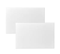 LUMASOUL Lienzo para Pintar 60x40 cm - 2 Pieza - Cuadros para Pintar Sobre Bastidor - Lienzo Vírgenes, Blancos - Ideales para Pintura Acrílica y al Óleo, así como para Bocetos y Dibujos