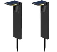 LUMI JARDIN Conjunto de 2 balizas solares 150LM 2X OSTRY