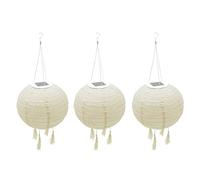 LUMI JARDIN Conjunto de 3 linternas solares ∅30cm HIMALAYA