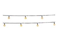Lumisky Guirnalda de luces solares LUMI JARDIN 20 globos LED blanco cálido 5,80 m