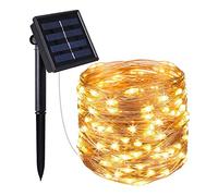 Lumi Jardin Guirnalda Micro 419M Skinny Solar 400 Cobre, Gris, Unique