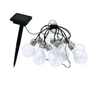 LUMI JARDIN Guirnalda solar 10 bombillas 3.75M FANTASY STAR SOLAR